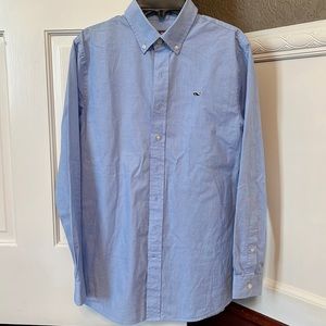 Boy’s Vineyard Vines Whale Shirt size Large / 16 long sleeve in blue